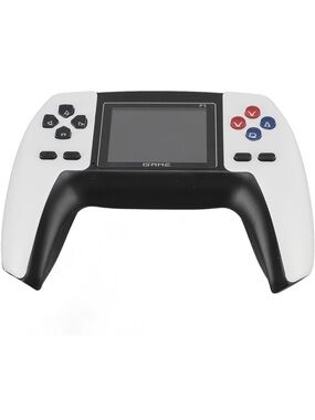 Handheld Gaming Console - White & Black Portable Player